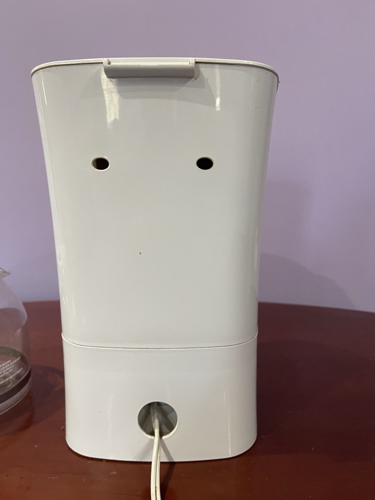 mr. coffee 12-cup programmable coffee maker, White