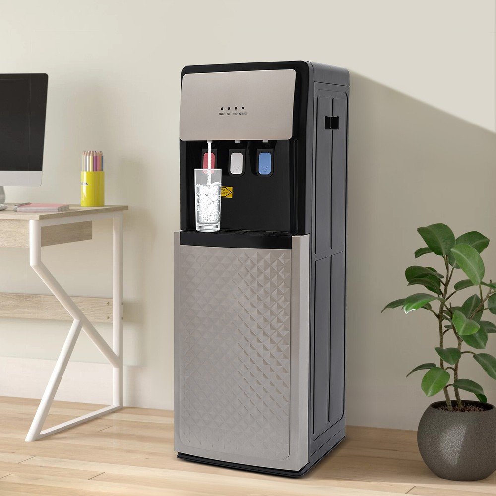 Bottom Loading Water Cooler Dispenser Hot & Cold Standing Water Dispenser