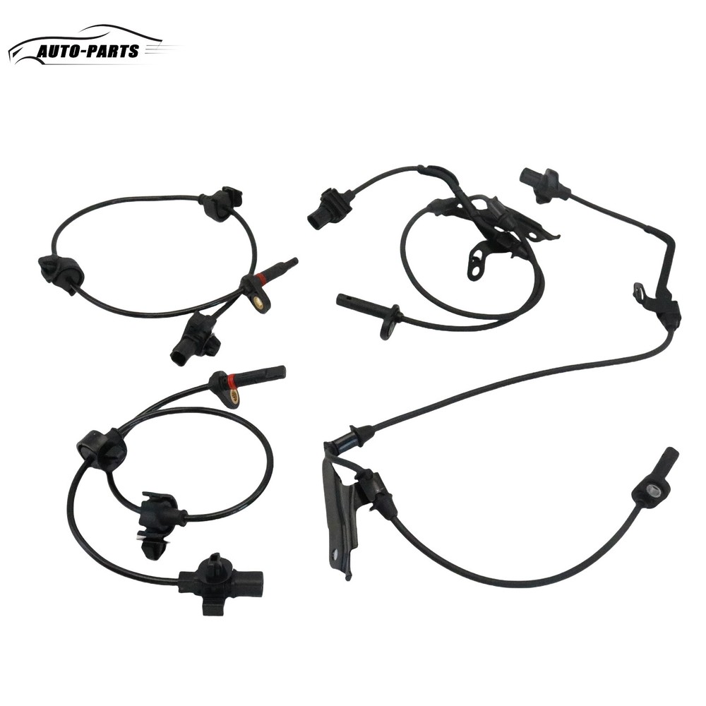 4pcs Front Rear Right & Left ABS Wheel Speed Sensor For Honda Pilot 2009 - 2011