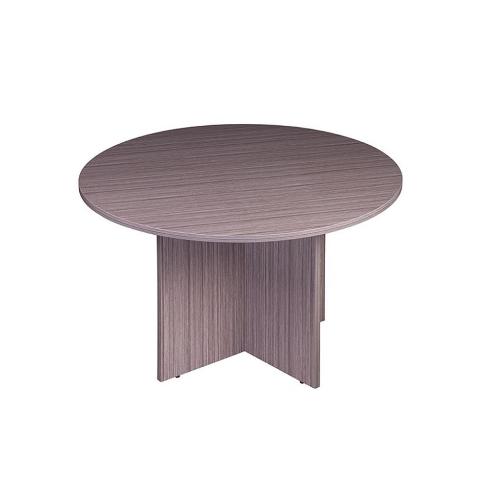 Scranton & Co 42"W Conference Table with 4 Stacking Chairs in Driftwood
