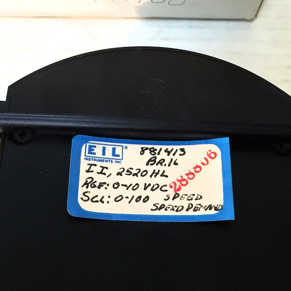 INTERNATONAL INSTRUMENTS FSIDCMA SPEED PANEL METER 1-100