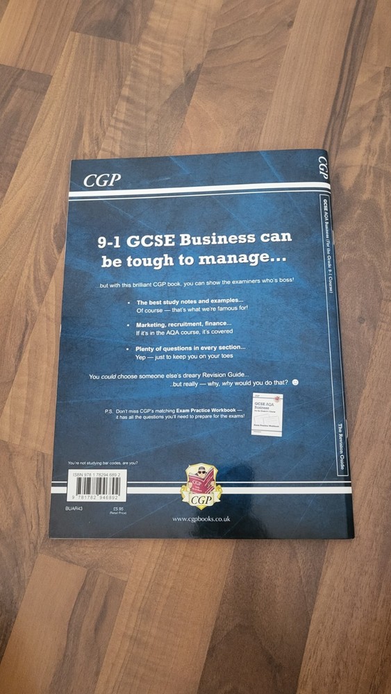 GCSE CGP AQA Business Revision Guide