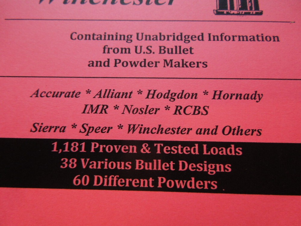 30-30 Winchester The Complete Reloading Manual Load Books Latest Version