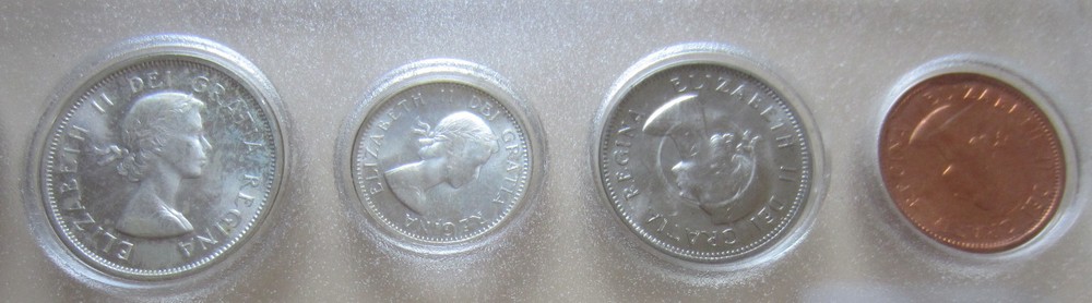 1964 Canada Silver YEAR Set. UNC COINS RJ