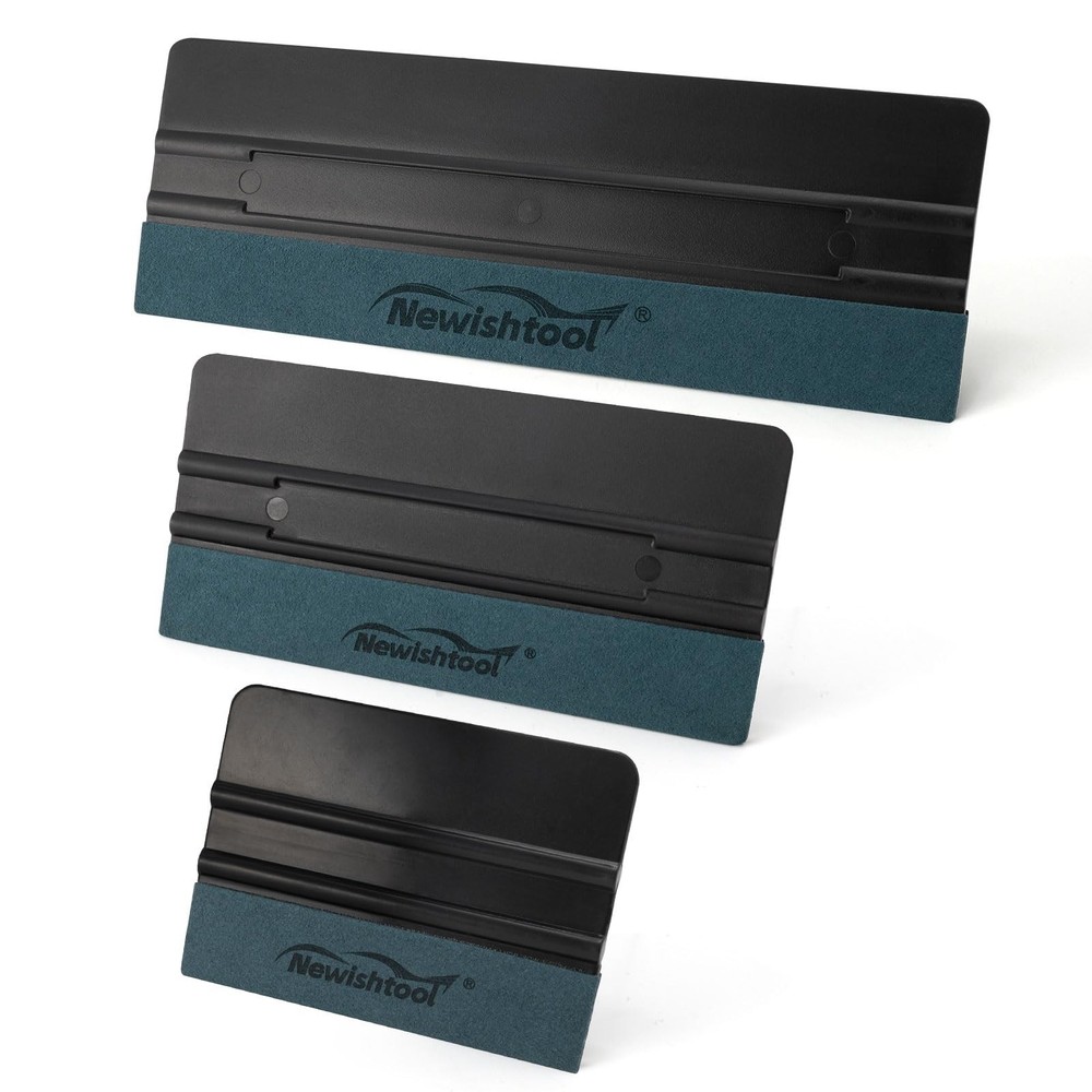 3 Pcs Vinyl Wrap Squeegee Kit, Sizes for Sign Making, Wallpaper & PPF Window ...