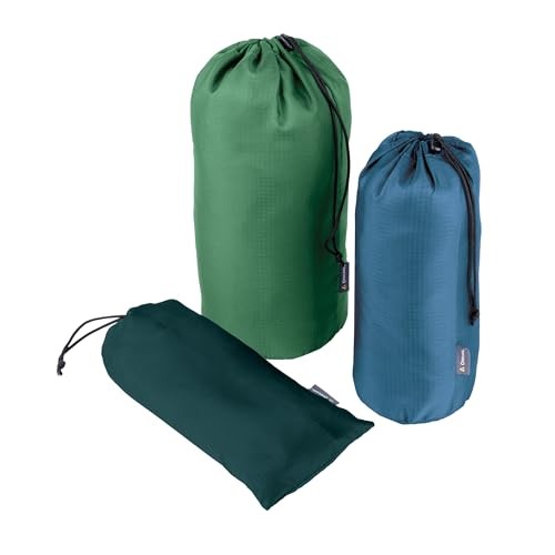 Coghlan’s Stuff Sacks & Ditty Bag Sets – Lightweight Ripstop Ditty Bag (3 Pack)