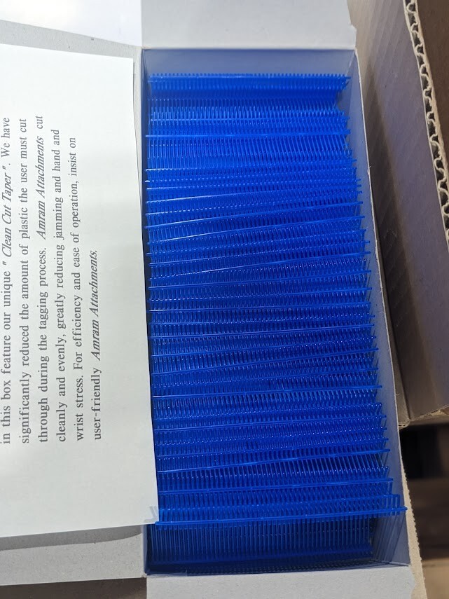 Amram Fasteners 1" 1AABLU Blue 5,000