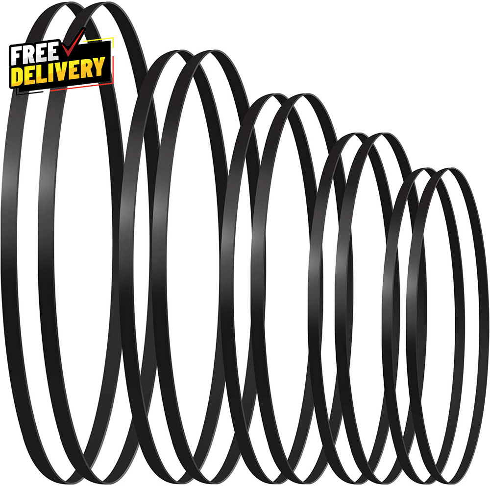 10 Pieces Turntable Belt Different Specifications Machine Recorder Rubber Belt