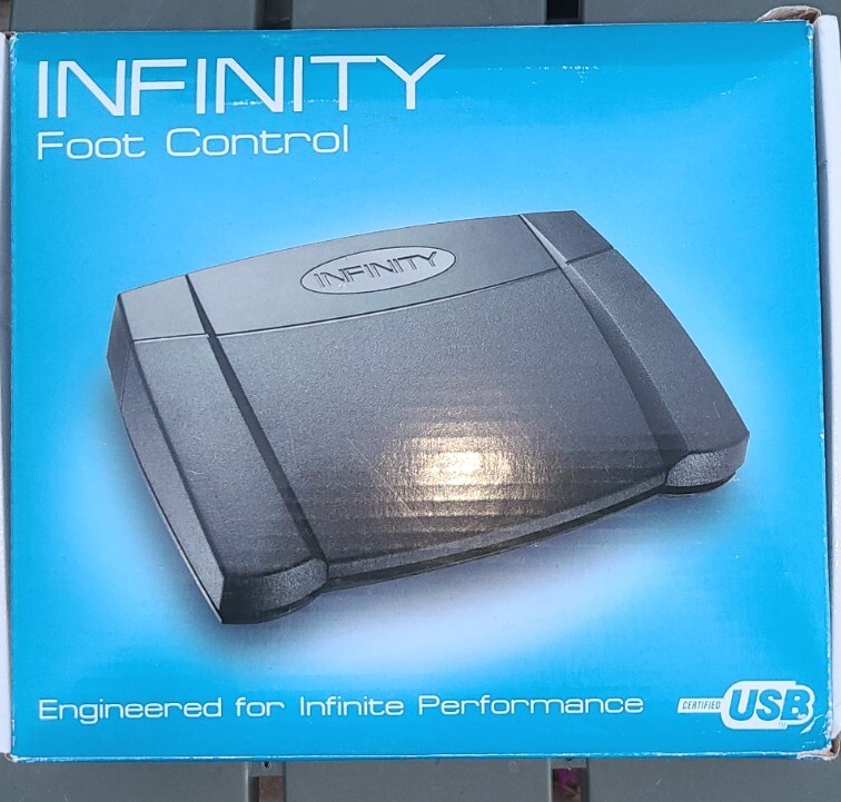 (NEW) Infinity IN-USB-2 Transcription USB Computer Digital Foot Control