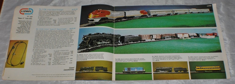 1966 Lionel Train Catalog