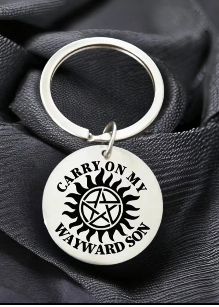 Carry On My Wayward Son Hot Keychain