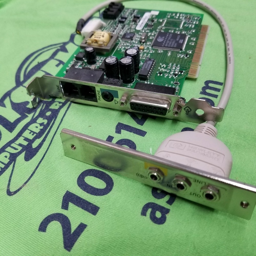 HP AUDIO/FAX/MODEM/JOYSTICK CONTROLLER CARD - 5184-3924