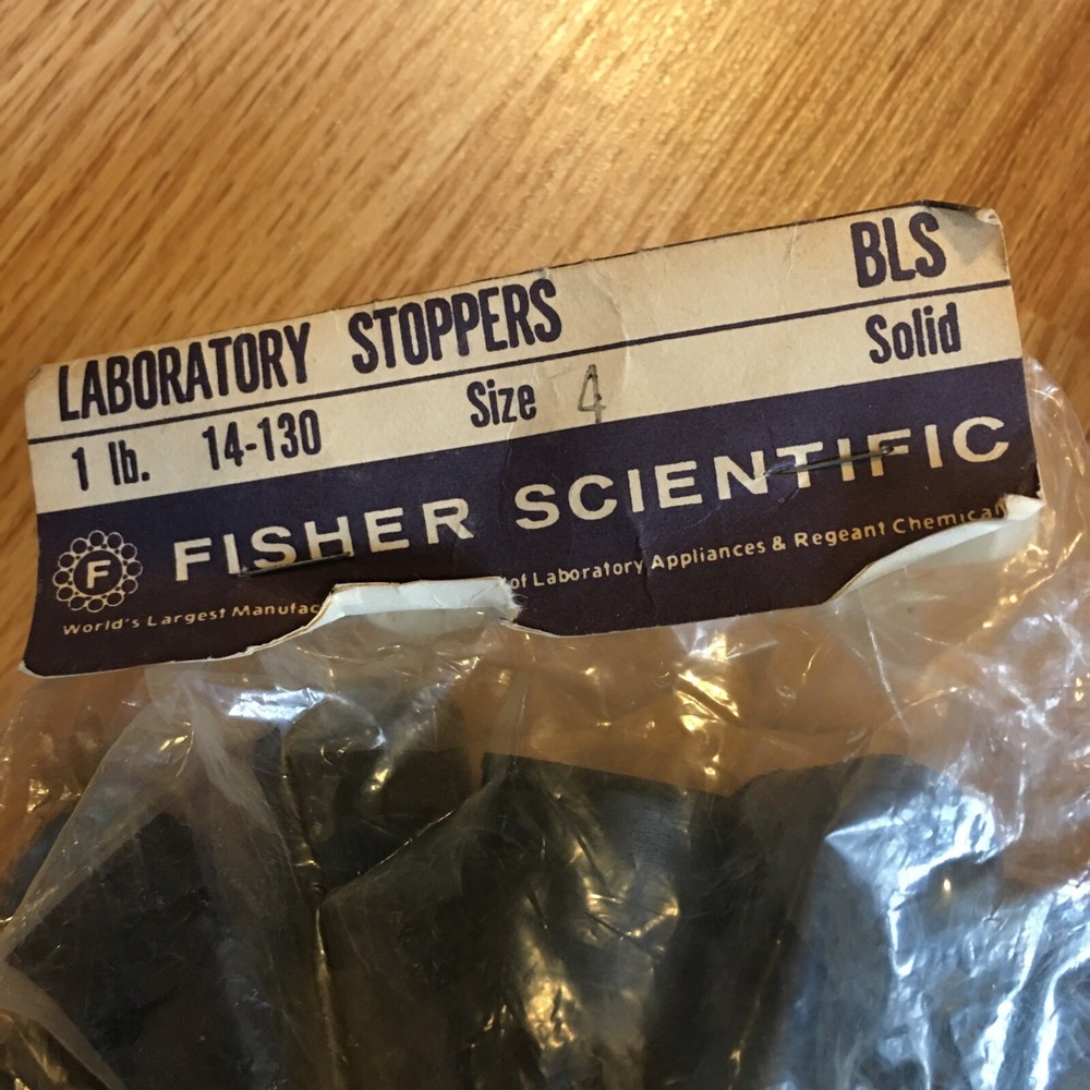 fisher scientific laboratory stoppers