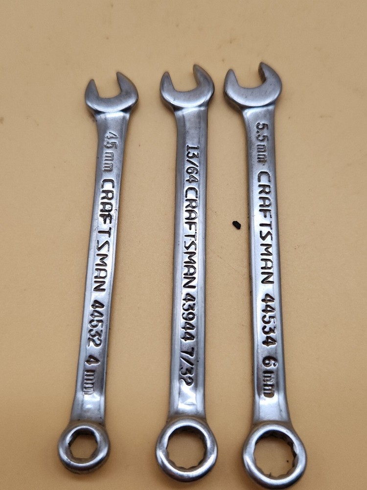 Craftsman Tools Wrenches Set 14 pc 12 pt Combination SAE USA