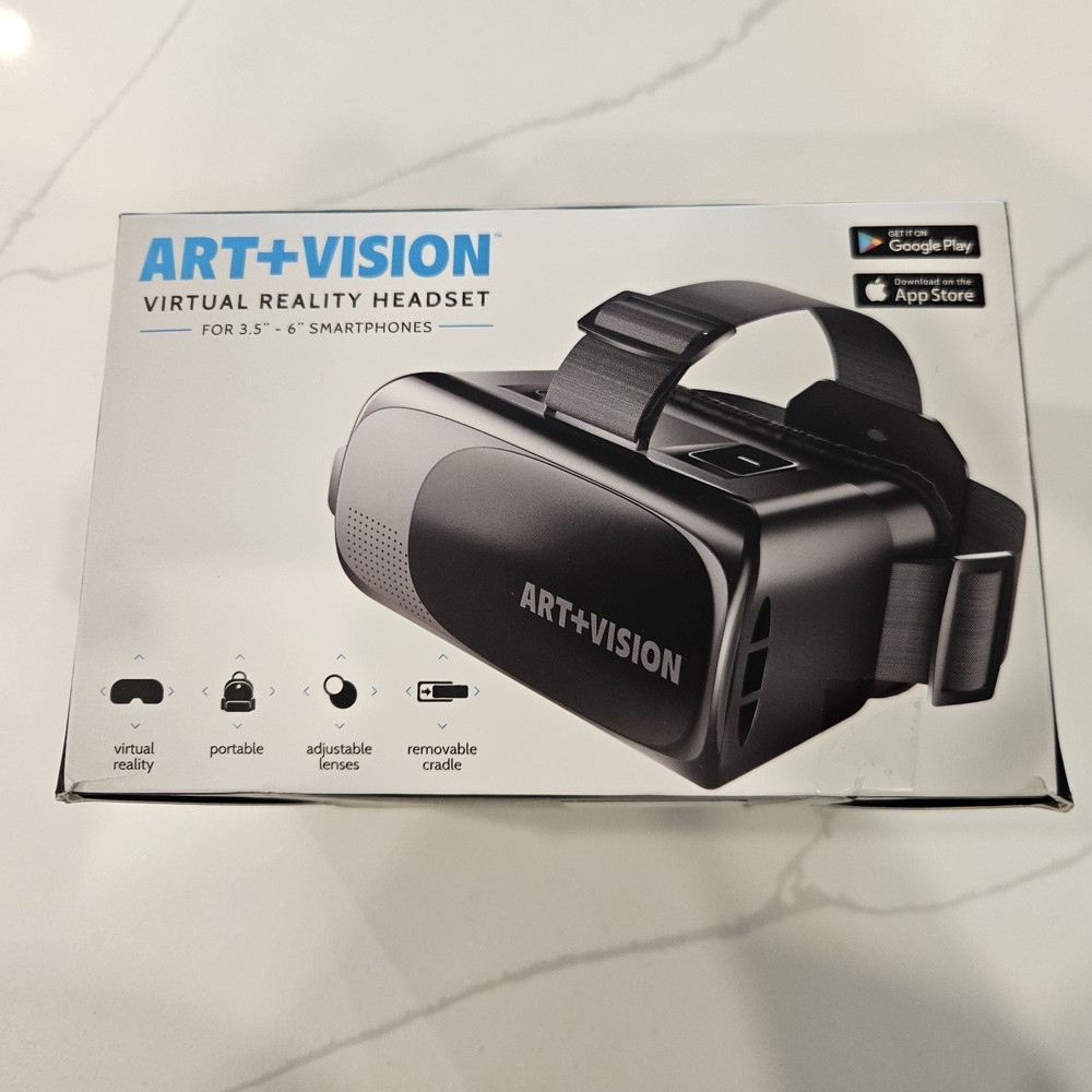 Art+Vision Virtual Reality Headset for Smartphone