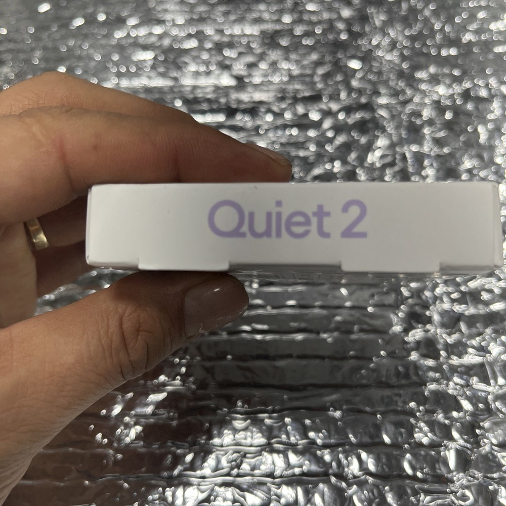 LOOP Quiet 2 Ear Plugs-Ultra Comfy Reusable Noise | Violet | New