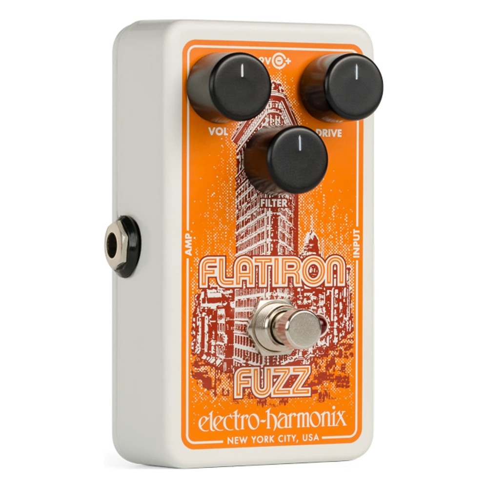 Electro-Harmonix Flatiron Fuzz Effects Pedal