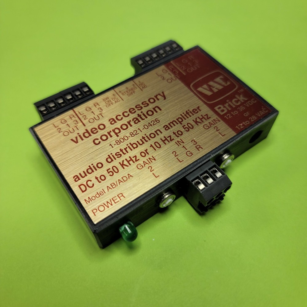 VAC Model AB/ADA  Mini-Brick AUDIO Distribution Amplifier