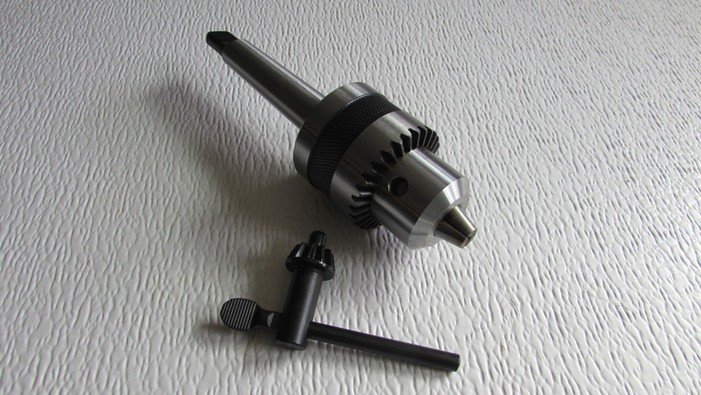 DRILL CHUCK--KEY TYPE--#2 MT