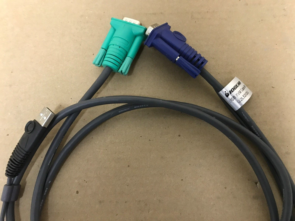 IOGEAR USB KVM Cable 6ft G2L5202U