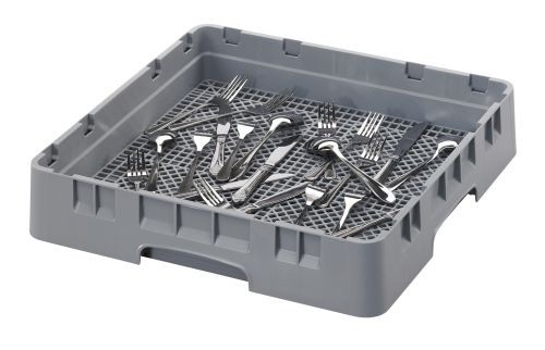 Cambro FR258151 CamRack® Flatware Rack, Full-Size, Soft Gray
