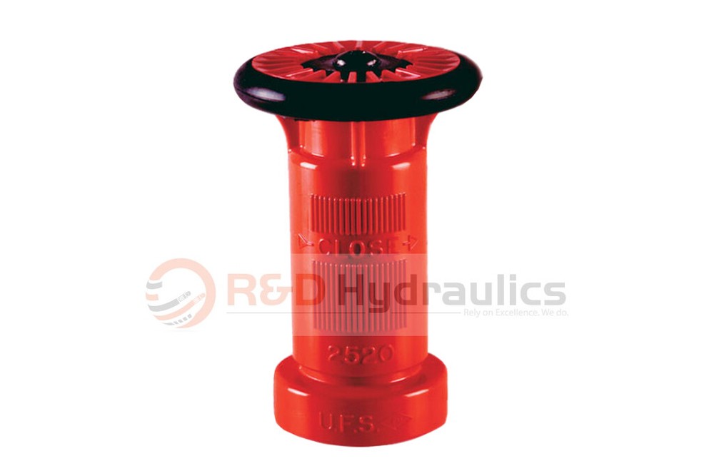2" NPT Heavy Duty Adjustable Poly Nozzle w/Bumper USA!