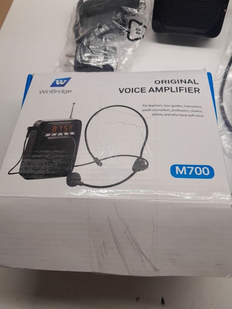 WinBridge Voice Amplifier Model M700 with Microphone Win Bridge