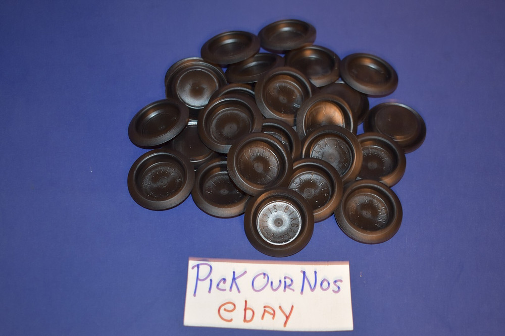 25 Plastic Plug Buttons Fits Hole Size 1 -1/4" Universal Application