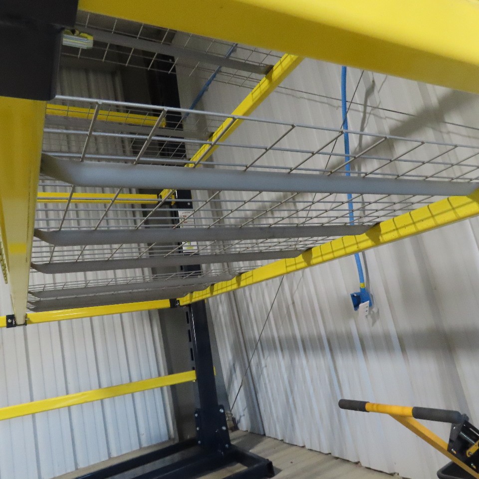 Stack Pro Pallet Racking Shelf for Cantilever Racks 120" x 48" with Wire Decks