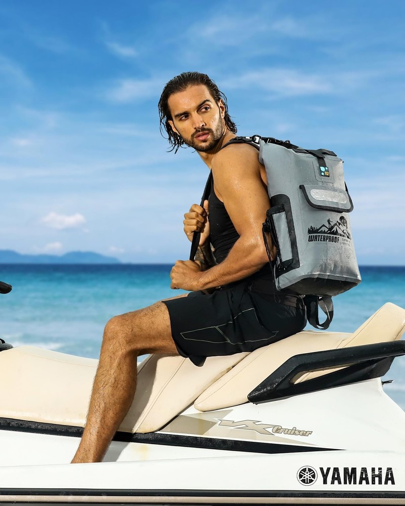 IDRYBAG Dry Bag Backpack 40L Grey
