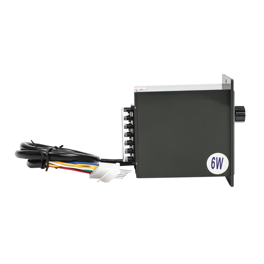 Adjustable AC 110V Worm Gear Motor 6W with Speed Controller and High Efficiency
