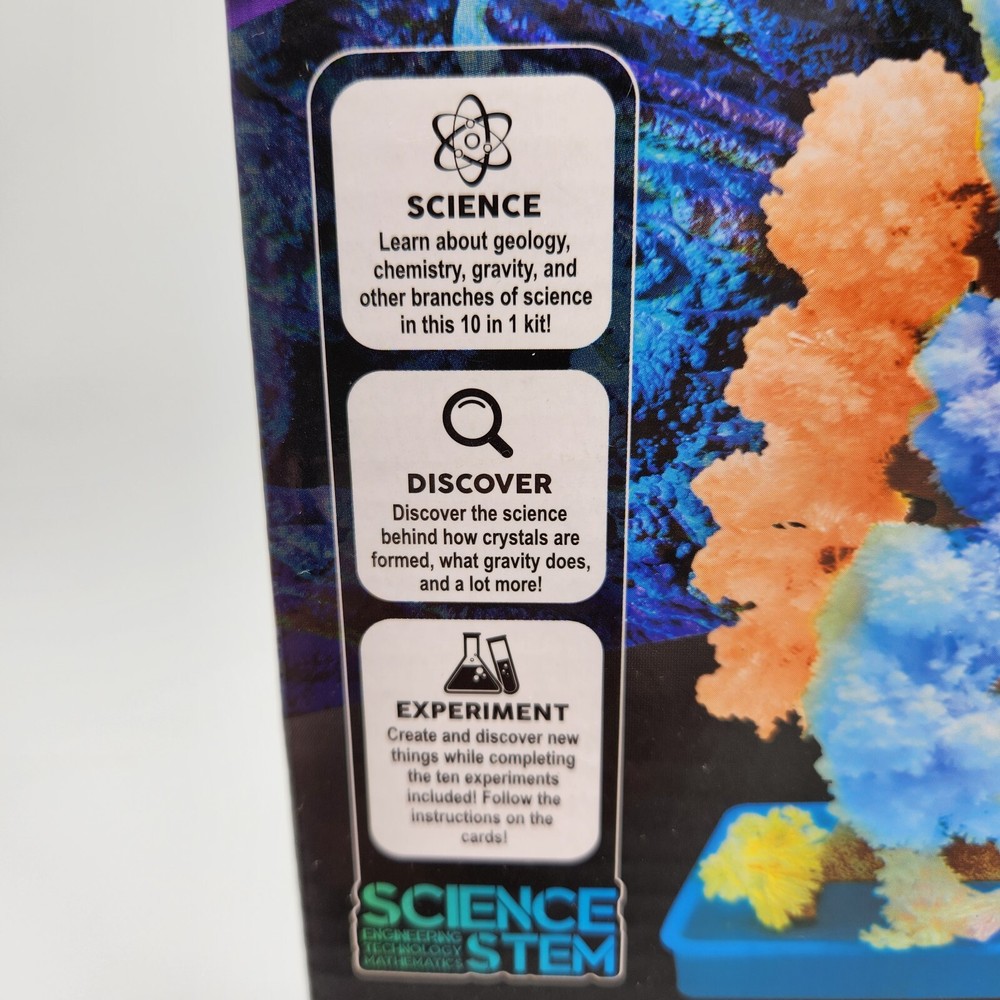 Science Squad 10 In 1 Experiment Kit Create And Discover Fun Science New
