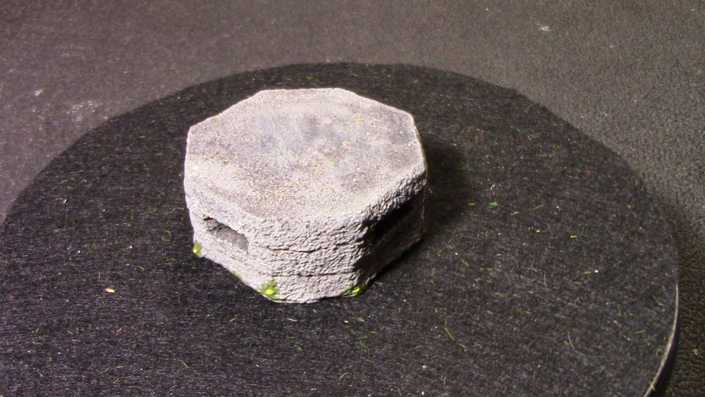 🔥 15mm Painted WW2 Concrete Pillbox (Plaster)