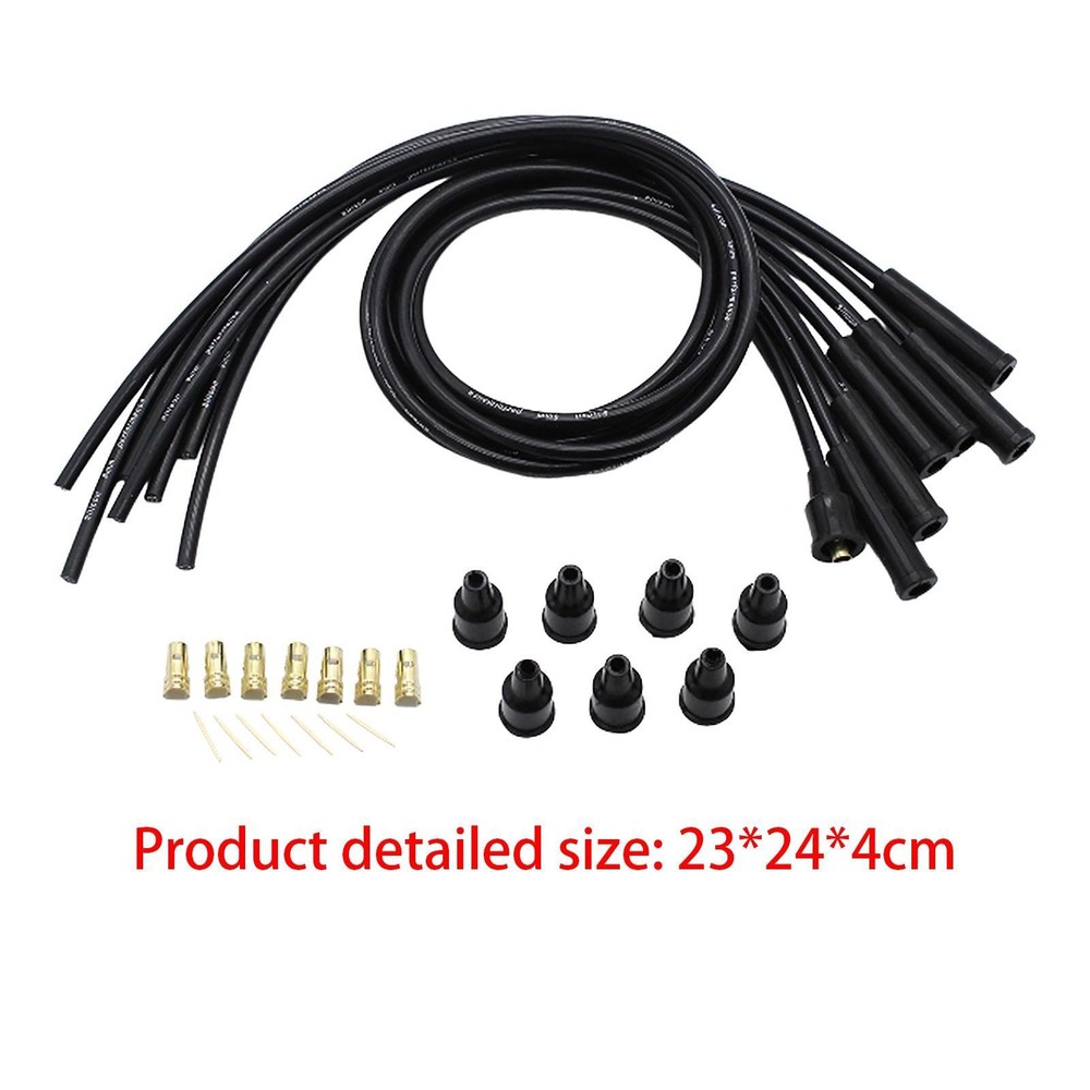8mm Silicone HT Wires High Performance Spark Plug Wires Cables