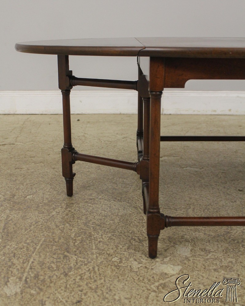 57729: BEACON HILL Bamboo Form Mahogany Coffee Table