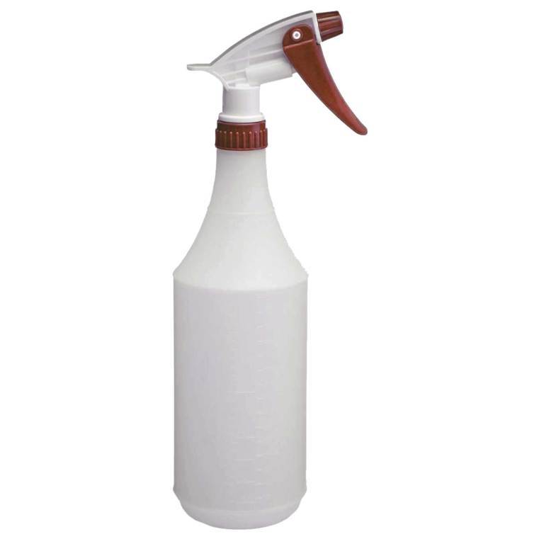 16oz Opaque Plastic Spray Bottle with Trigger, 3/Pack