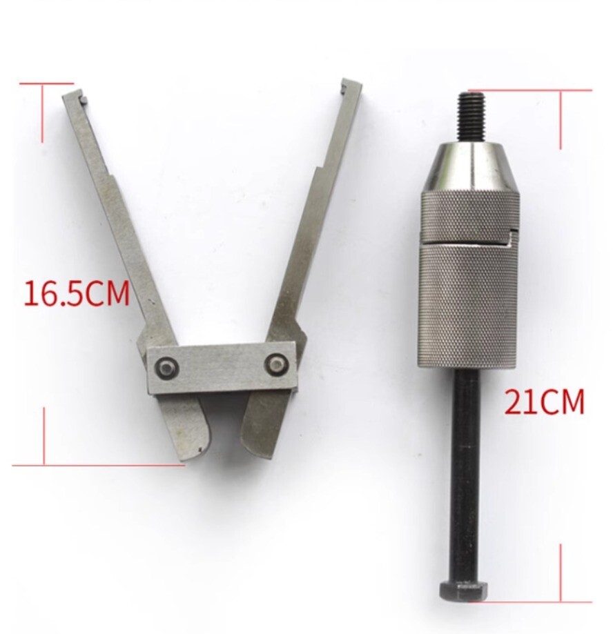 1PC Multi-purpose fuel injector puller removal tool pulling out the oil nozzle
