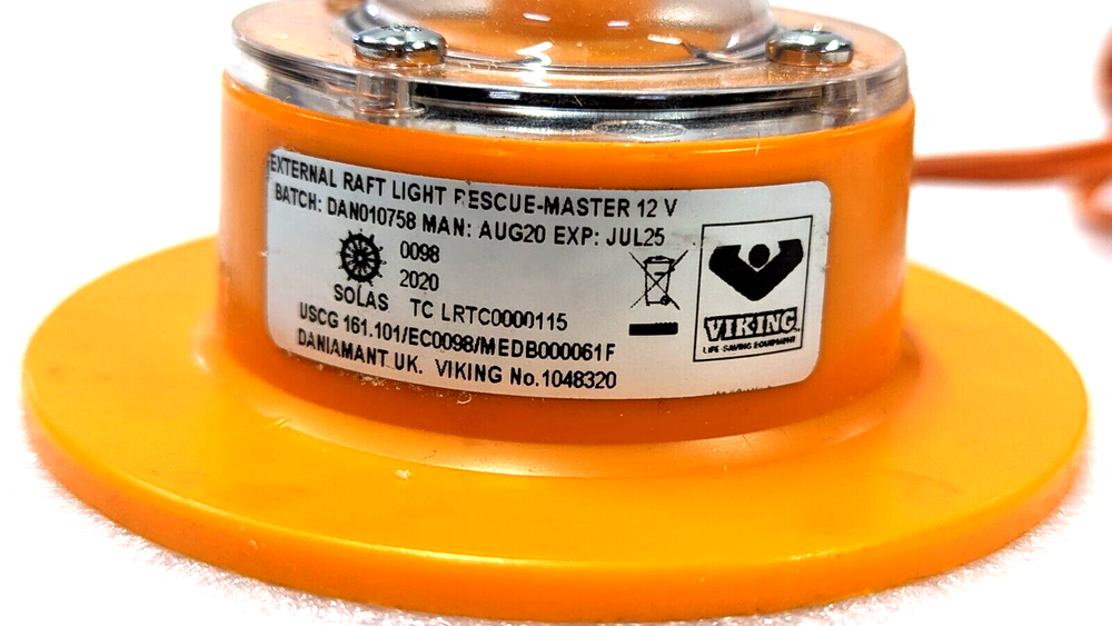 VIKING LIGHT FOR DANIAMANT EXTERNAL RESCUE MASTER 12V