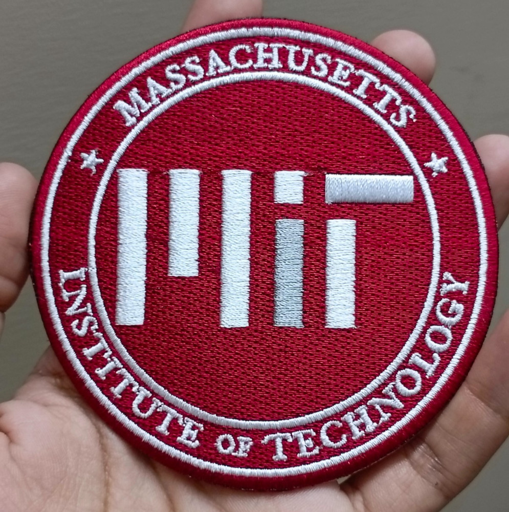 Massachusetts Institute of Technology Iron On Patch-Sew Patch-Embroidered Patch