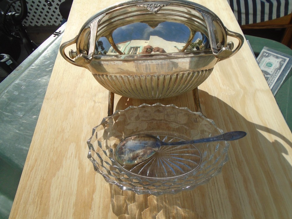 Breakfast Warmer Barrclouch Leeds Rolltop England Silverplate