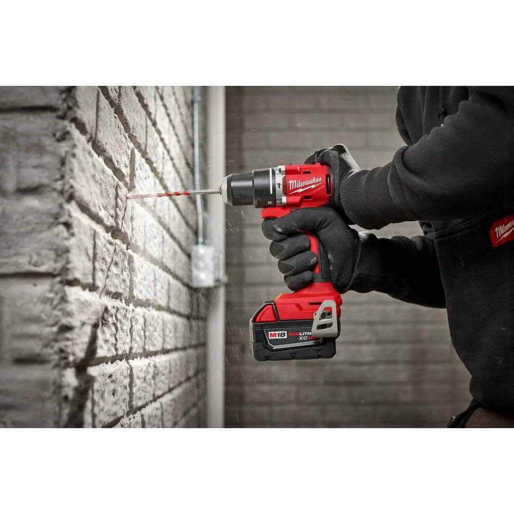 Milwaukee M18 Compact 1/2 In Hammer Drill/driver (Bare Tool)