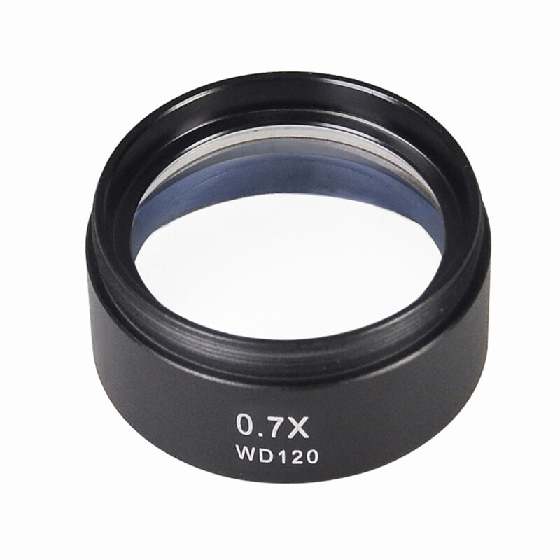 0.5/0.7X Microscope Auxiliary Objective Lens for Industry Video Microscope