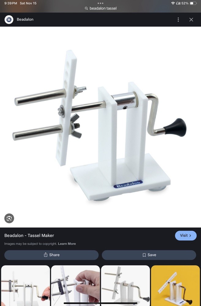 Beadalon Tassel Maker - NIB