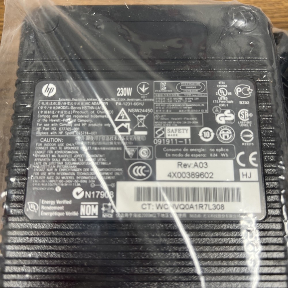 HP Thunderbolt G2 Docking Station with Combo Cable