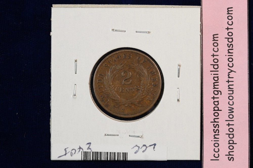 1870 Two Cent (2C) 4OJI