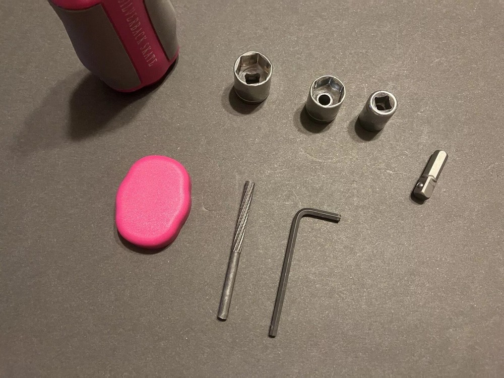 Ratchet Skateboard Tool set portable compact Silverback Skate