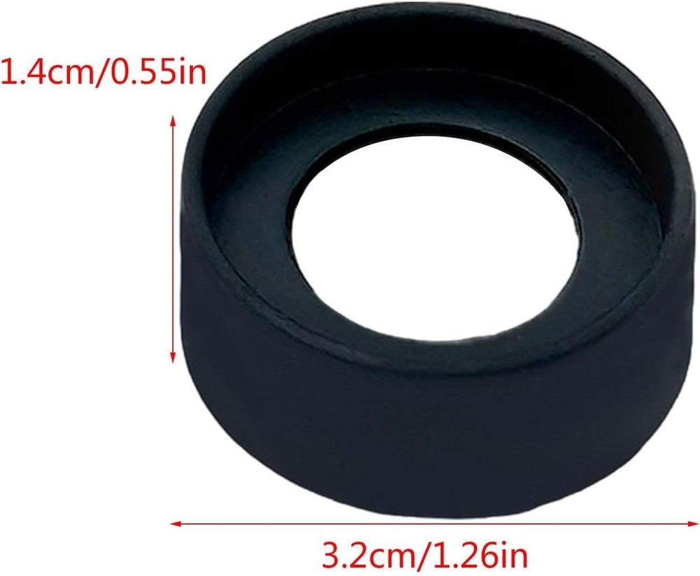 Enhanced Viewing Rubber Eyepiece Cover 28mm-37mm for Microscope Precision