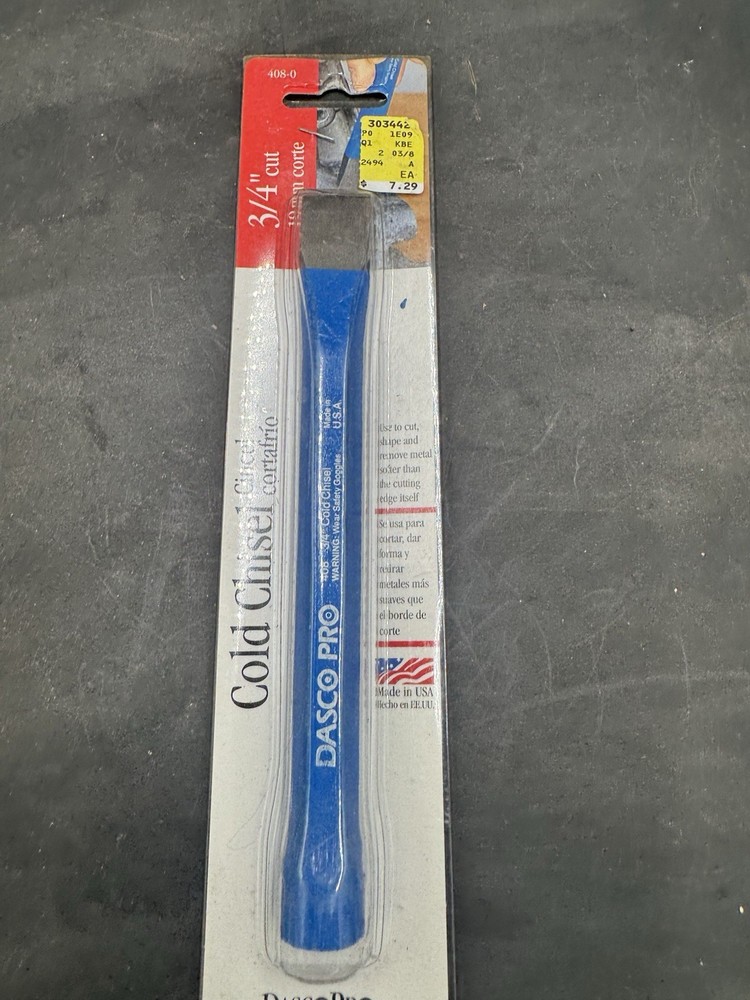 Dasco Pro 3/4 in. x 7-1/8 in. Cold Chisel