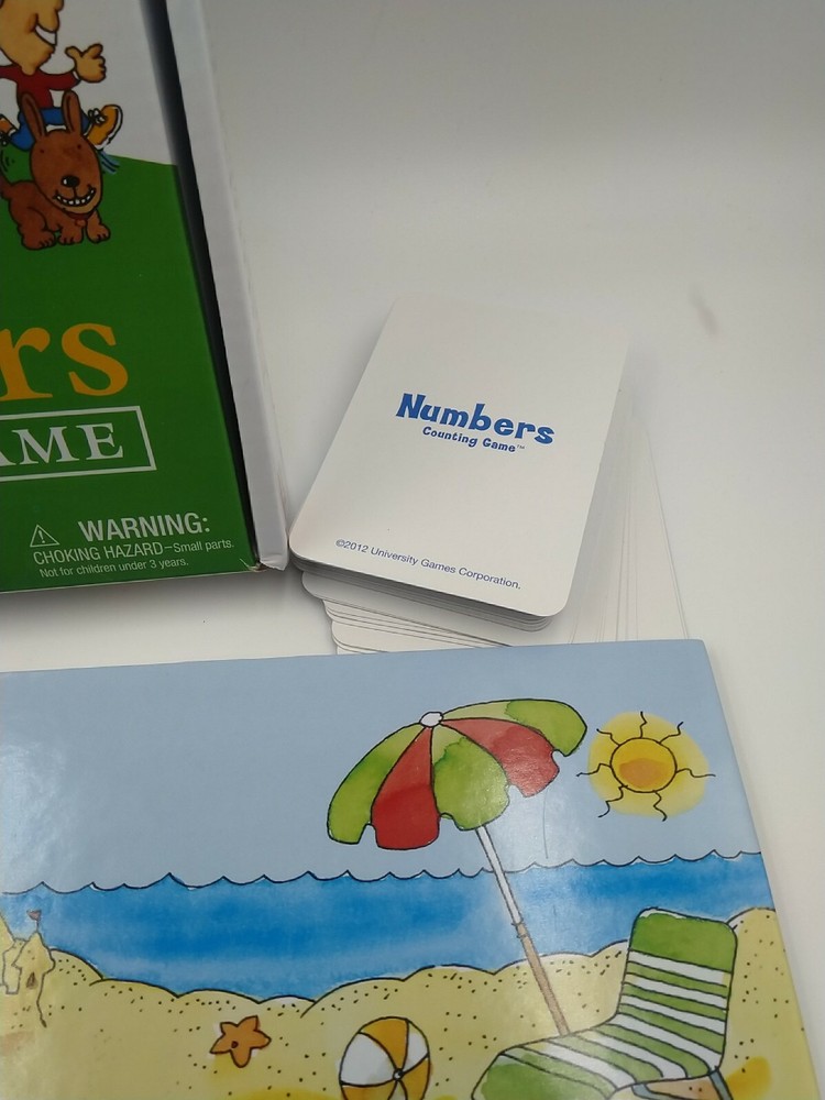 Brain Quest Pre-school Counting With Numbers Game homeschool complete.