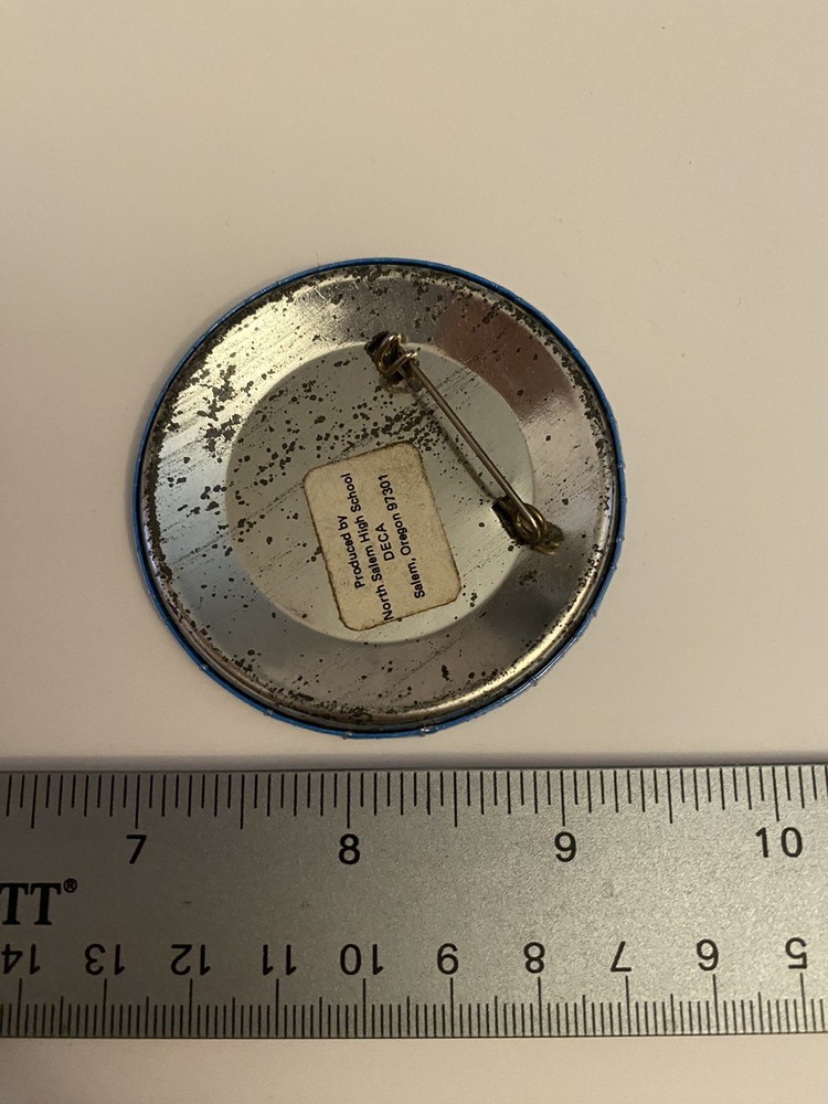 Glad To Be Alive Pin Back Button P97